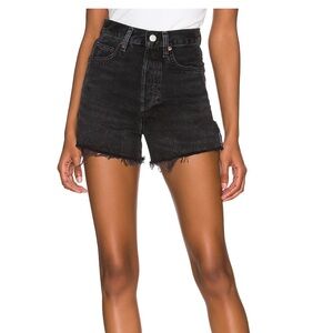 AGOLDE Dee Shorts in Black